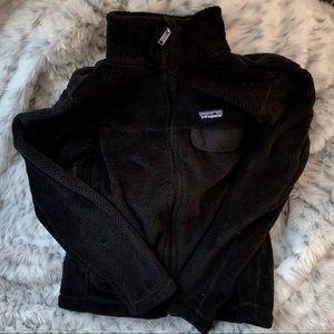 Patagonia full zip black fleece